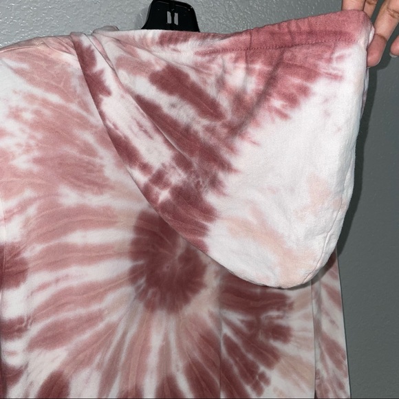 NEW C&C California Arizona desert spiral long sleeve thin tie dye hoodie - Picture 5 of 10